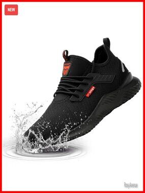 Waterproof Steel Toe Work Shoes Lightweight Safety Sneakers Puncture Proof